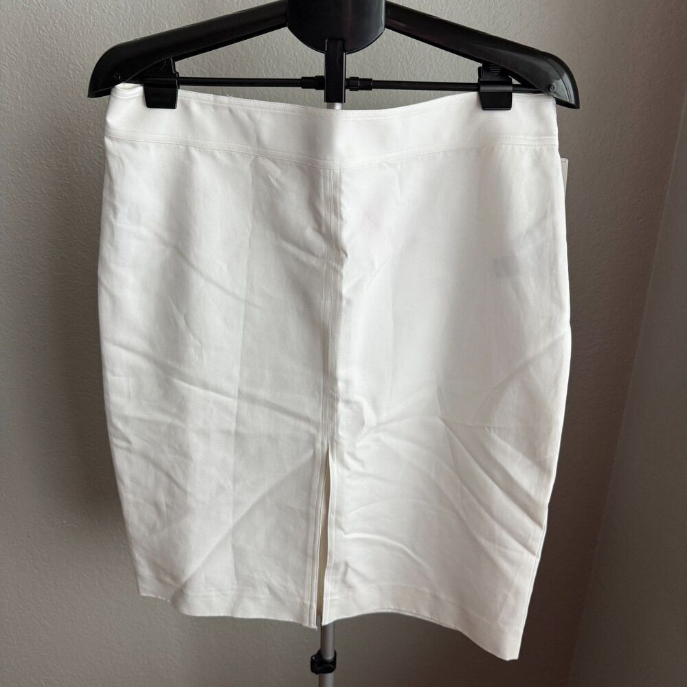 NWT Ralph Lauren Black Label White Athletic Stretchy Golf Preppy Skirt 12